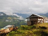 3 2 House Where We Camped In Num With View Across Valley To Sedua From the house in Num where we camped, we could see Sedua and Manigaon directly across the valley, but sadly 900m down and then up again.